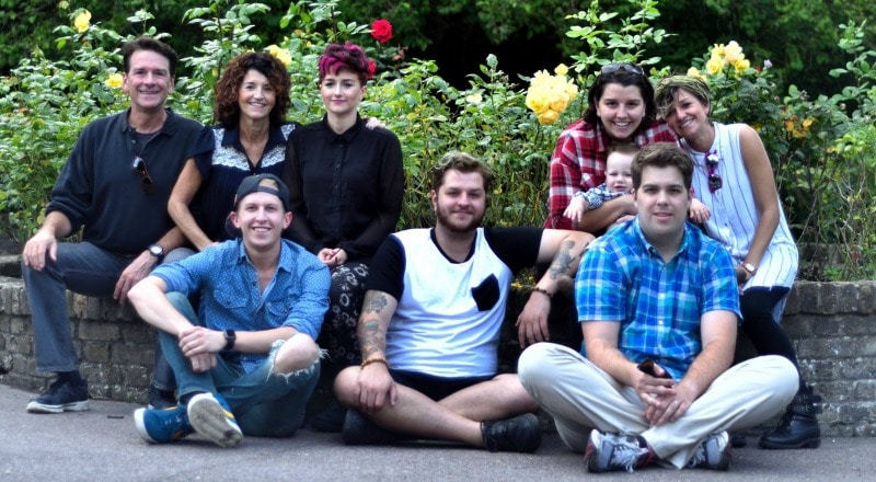 Just a small part of the Billings family, back row: Jim Billings, Brenda Billings, Jacquie Jo Billings, Jessica Billings Barnette (holding Liam Paul Barnette), Jamie Billings. Front row: Cody Schuyler, Brady Billings, Will Barnette.