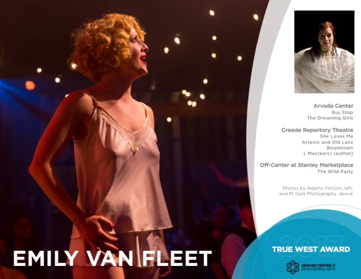 Emily Van Fleet True West Award 2017 