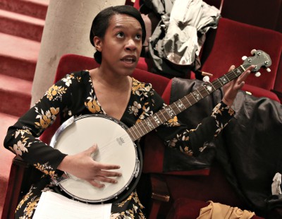 'Celia, A Slave' cast member Erin Willis. Photo by John Moore.