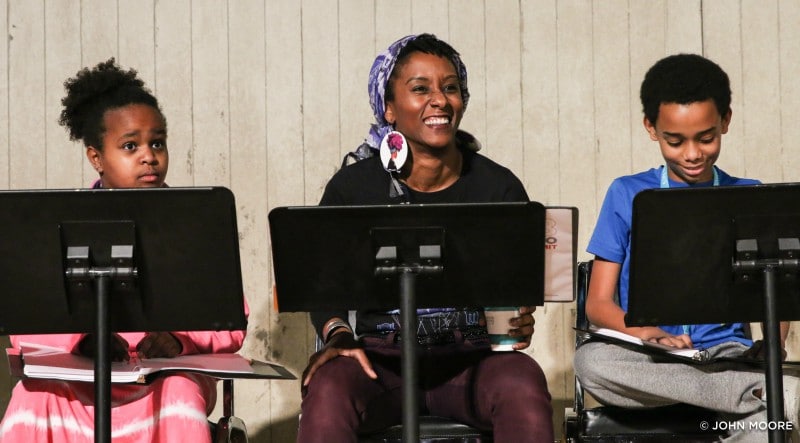 'Celia, A Slave' cast members Tihun Hann, Celeste M. Cooper and Owen Zitek. Photo by John Moore for the DCPA NewsCenter.