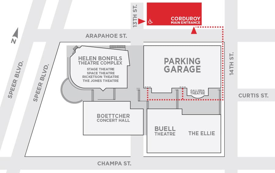 Corduroy Map Garage to Newman