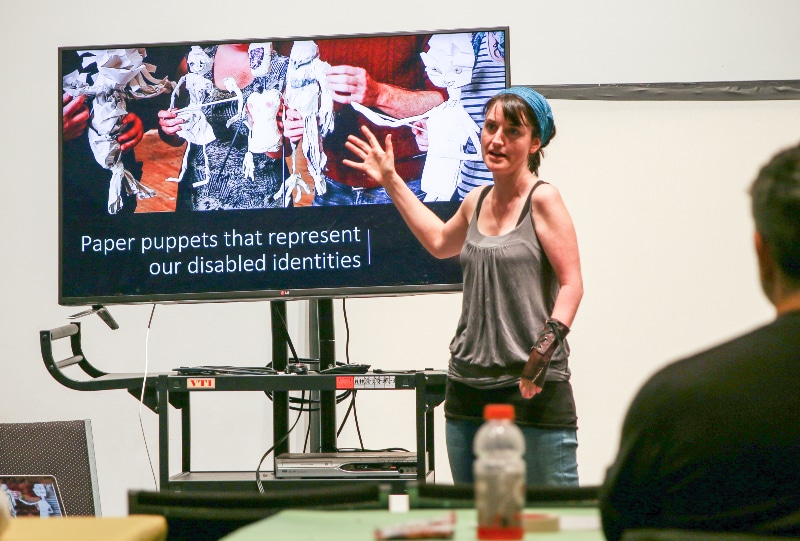 Puppet Disability Workshop. Photo by John Moore. 