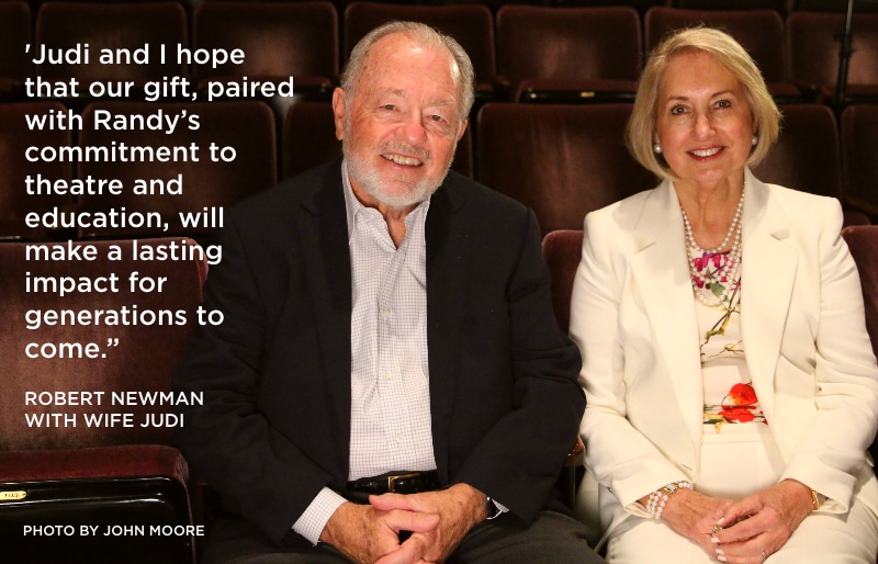 Robert and Judi Newman. Photo by John Moore