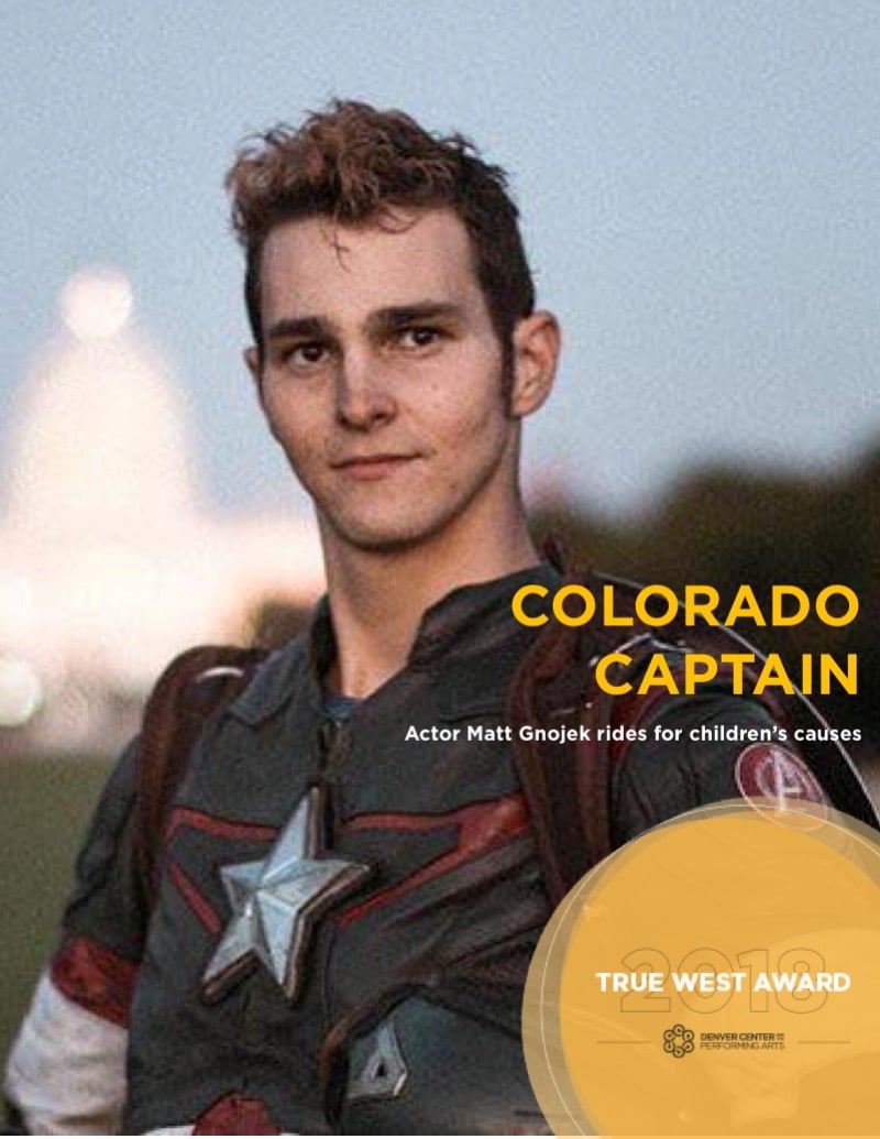 True West Awards Matt Gnojek Colorado Captain