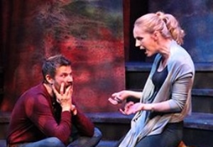 Joshua Blanchard and Claire Kennedy in Constellations