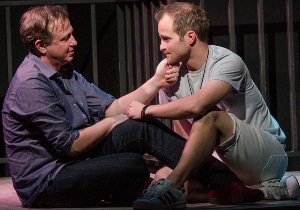 Luke Sorge and Matt Schneck in Curious Theatre's 'The Intelligent Homosexual's Guide ...' Photo by Michael Ensminger