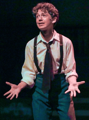 Teddy Meyer in West Side Story. Photo by Brian Landis Folkins