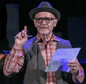 BDT Stage Producer Michael J Duran in 'The Laramie Project.' Photo by John Moore.