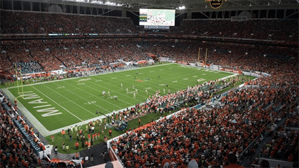 SNA auction item 2019 Miami football