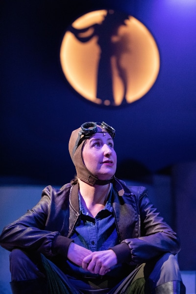 Missy Moore as The Aviator in 'The Little Prince.' Photo by McLeod9Creative.