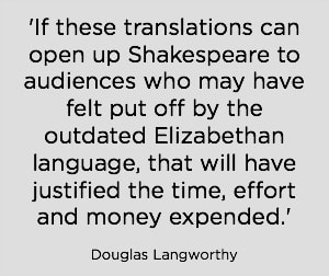 Douglas Langworthy quote.