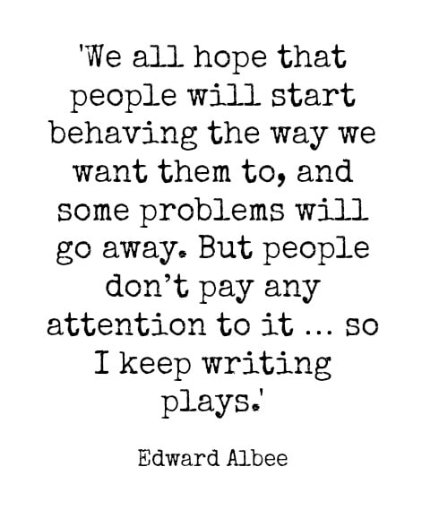 Edward Albee quote 1.