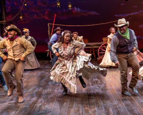 The company of Oklahoma! Photo by AdamsVisCom.