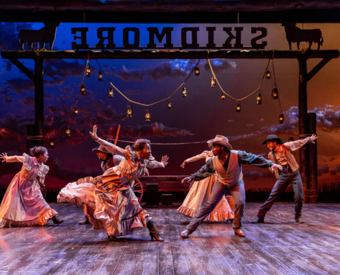 The company of Oklahoma! Photo by AdamsVisCom.