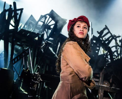 Emily Bautista as Eponine - Photo by Matthew Murphy