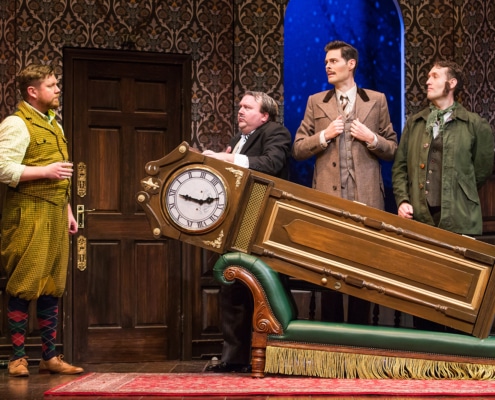 The Play That Goes Wrong National Tour. Photo by Jeremy Daniel