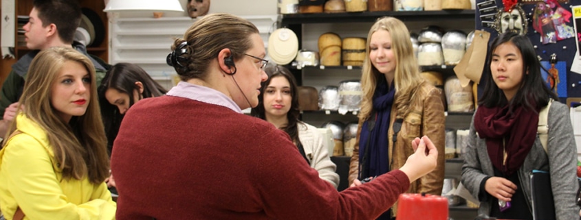 Behind-the-scenes tour ambassadors