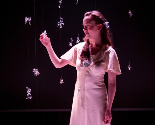 Amelia Pedlow in The Glass Menagerie, 2016. Photo by Adams VisCom.