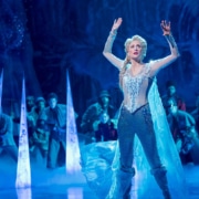 Caissie Levy as Elsa in FROZEN on Broadway Photo by Deen van Meer