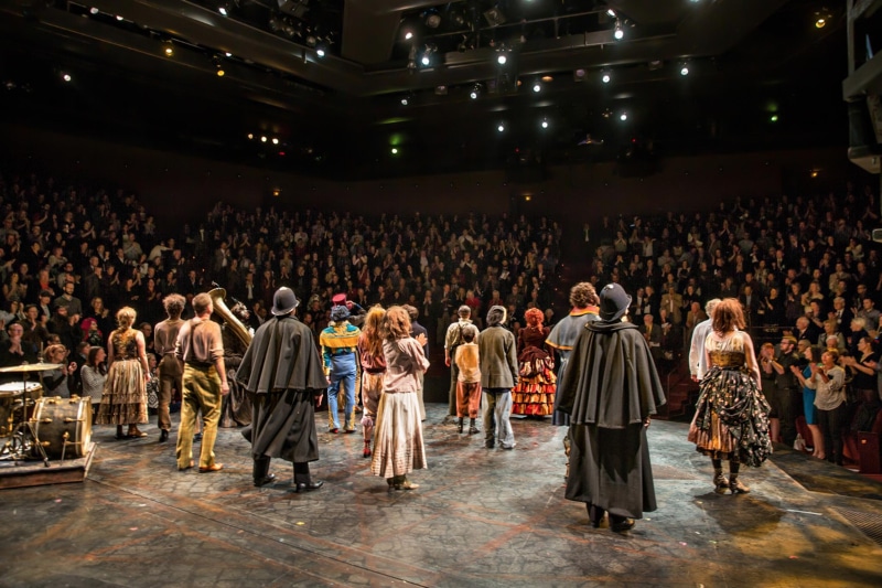 Stage Theatre. 'Sweeney Todd.' Photo by Adams Viscom. .