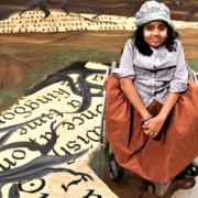 Aloukika Patro takes center stage at the Denver Center’s Space Theatre, where she is part of the ensemble for Phamaly Theatre Company’s ‘Into the Woods.’ Photo by John Moore.