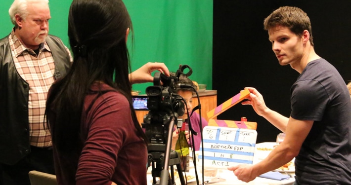 Acting on camera 2
