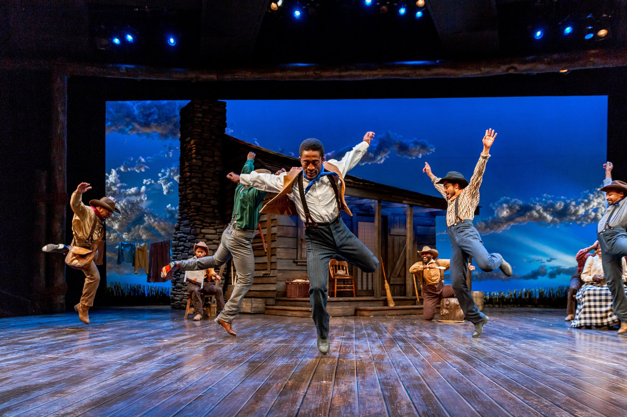 The company of Oklahoma! Photo by AdamsVisCom