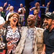 Members of the original Broadway cast of 'Come From Away.' Photo by Matthew Murphy.