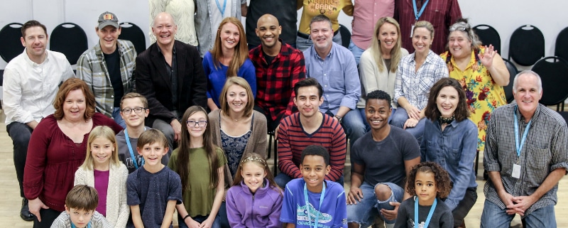 The cast of the DCPA Theatre Company's 2018 production of 'A Christmas Carol.' Photo by John Moore