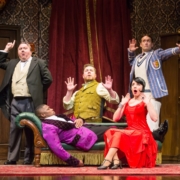 The Play That Goes Wrong National Tour. Photo by Jeremy Daniel