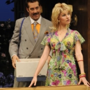 Kate MacCluggage in Noises Off.