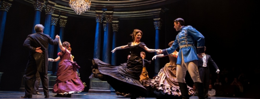 Kate MacCluggage, Patrick Zeller and the Company of ANNA KARENINA_Photo by AdamsVisCom