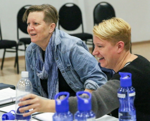 You Lost Me Colorado New Play Summit Wendy C. Goldberg and Bonnie Metzgar Photo by John Moore