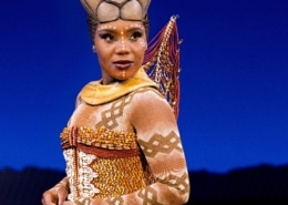 Thembelihle Cele as Nala. The Lion King. Disney. Photo by Matthew Murphy