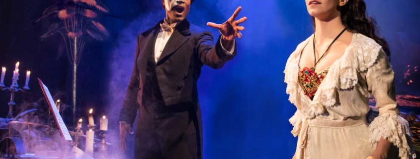 THE PHANTOM OF THE OPERA - Derrick Davis and Emma Grimsley-photo Matthew Murphy