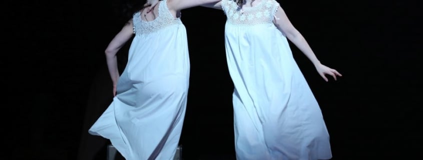 Katrina Lenk and Adina Verson from the original Broadway cast of 'Indecent.' Photo by Carol Rosegg.