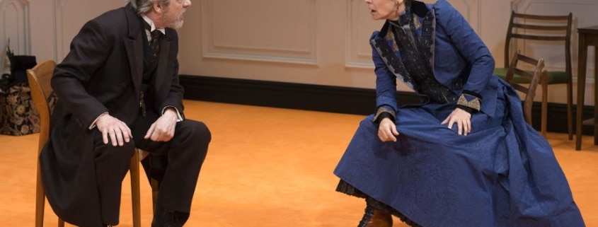 Chris Cooper and Laurie Metcalf in Broadway's 'A Doll's House Part 2.' Photo by Brigitte Lacombe.