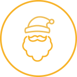 Small santa icon