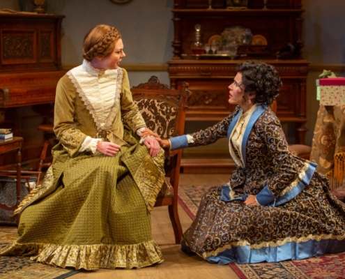 Anastasia Davidson and Marianna McClellan in A DOLL'S HOUSE_Photo by Adams VisCom