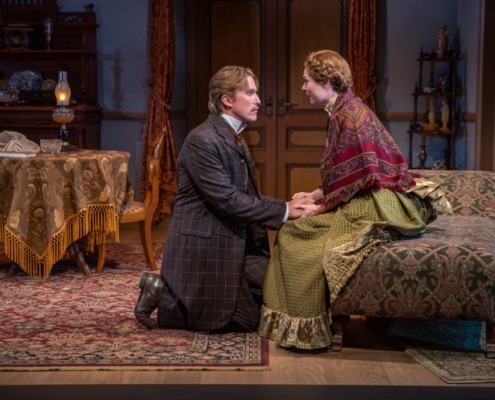 Zachary Andrews and Anastasia Davidson in A DOLL'S HOUSE_Photo by Adams VisCom