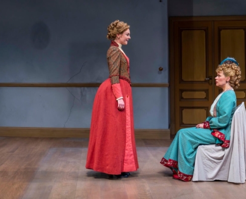 Anastasia Davidson and Barbra Wengerd in A DOLL'S HOUSE, PART 2_Photo by Adams VisCom