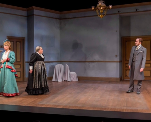 Barbra Wengerd, Leslie O'Carroll and Leif Norby in A DOLL'S HOUSE, PART 2_Photos by Adams VisCom