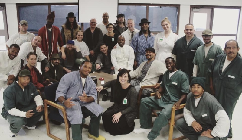 Cast and crew of 'One Flew Over the Cukoo's Nest.' DU Prison Arts Initiative.