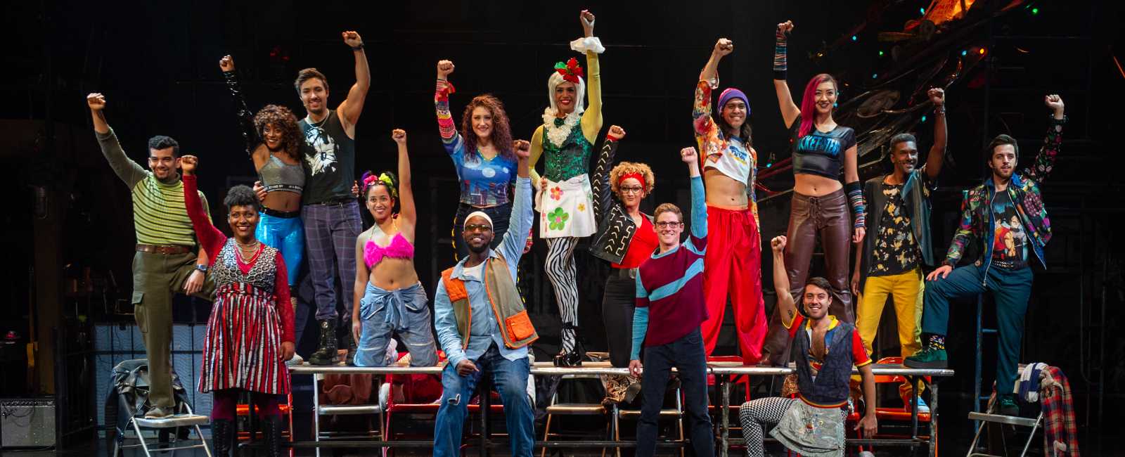 The Company of the RENT 20th Anniversary Tour RENT 20th Anniversary Tour, Credit Amy Boyle 2019