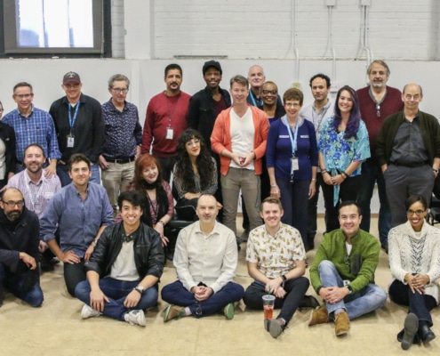 Twelfth Night first rehearsal. Photo by John Moore.