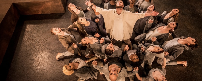 The 50th anniversary tour of 'Jesus Christ Superstar' won the 2017 Olivier Award for Best Musical Revival. Photo by Matthew Murphy.