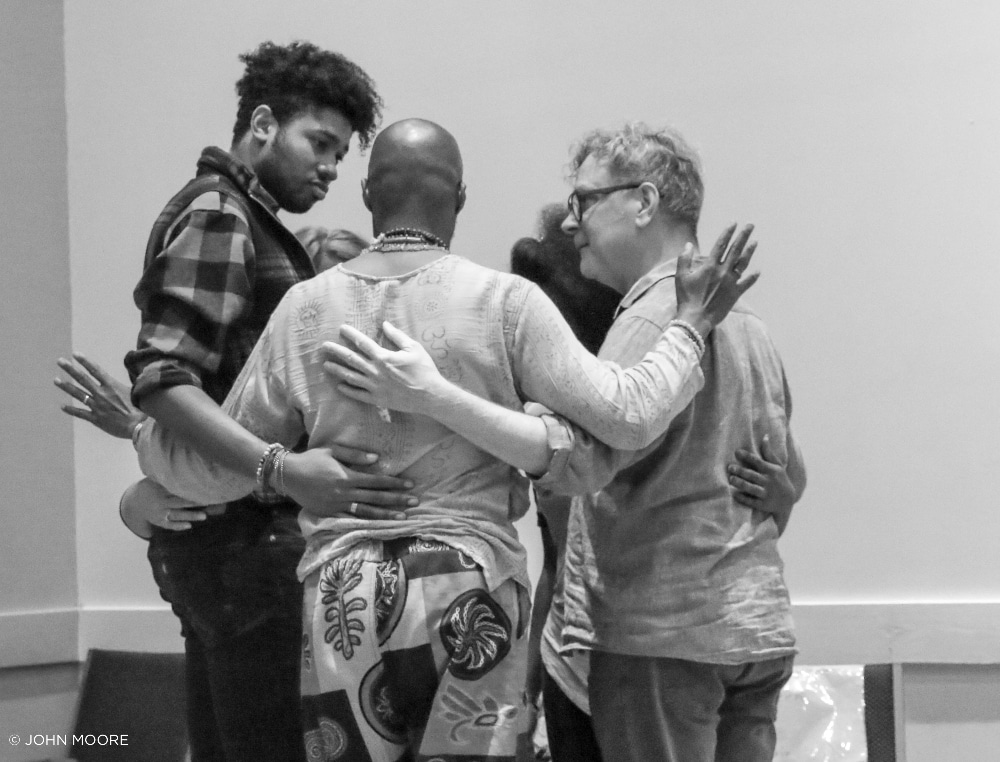 'Flame Broiled' rehearsal. Photo by John Moore.