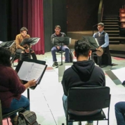 High School Playwriting Competition Rehearsals - Photo by John Moore