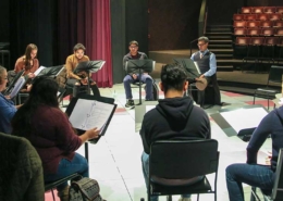 High School Playwriting Competition Rehearsals - Photo by John Moore