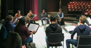 High School Playwriting Competition Rehearsals - Photo by John Moore